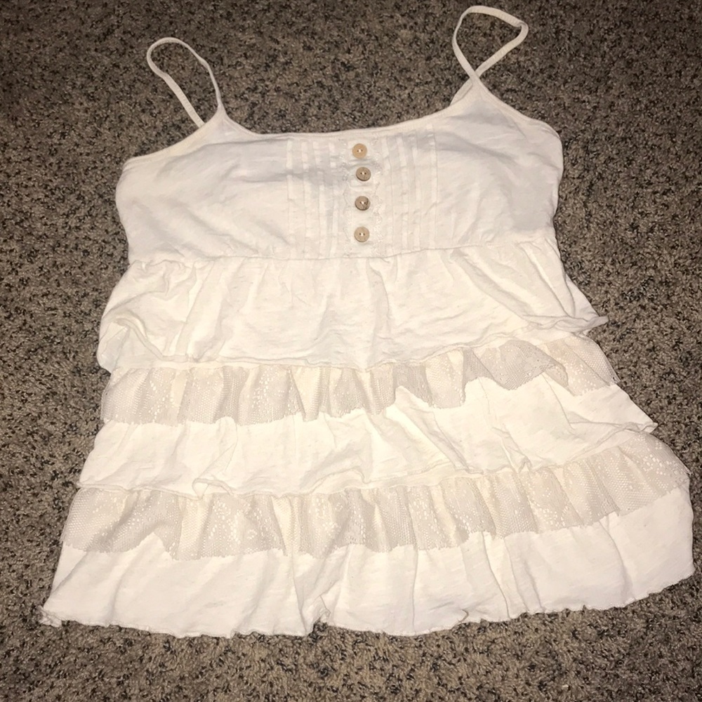 Juniors strappy tank top
